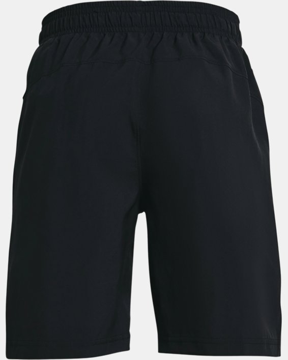 Boys' UA Woven Shorts in Black image number 1